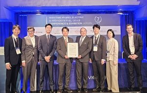 Hanwha Power Receives ABS Approval in Principle for 1,700 TEU Battery-Powered Containership Design