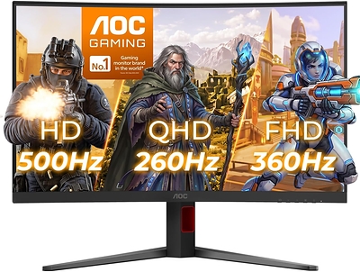 One monitor for all gamer's needs. AGON provides a tailored experience with triple refresh rate CQ32G4Z
