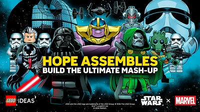 THE LEGO GROUP INVITES FANS TO MASH-UP STAR WARS™ AND MARVEL UNIVERSES FOR THE FIRST TIME EVER IN LEGO IDEAS® CHALLENGE